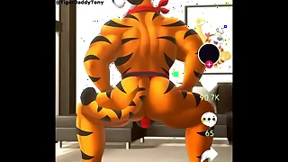 Toney The Tiger Twerk Loop