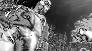 nudist pee in the park